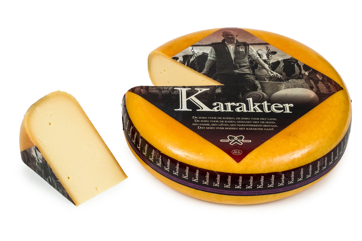 Boerenkaas extra belegen - boer Spruit (rauwmelks)