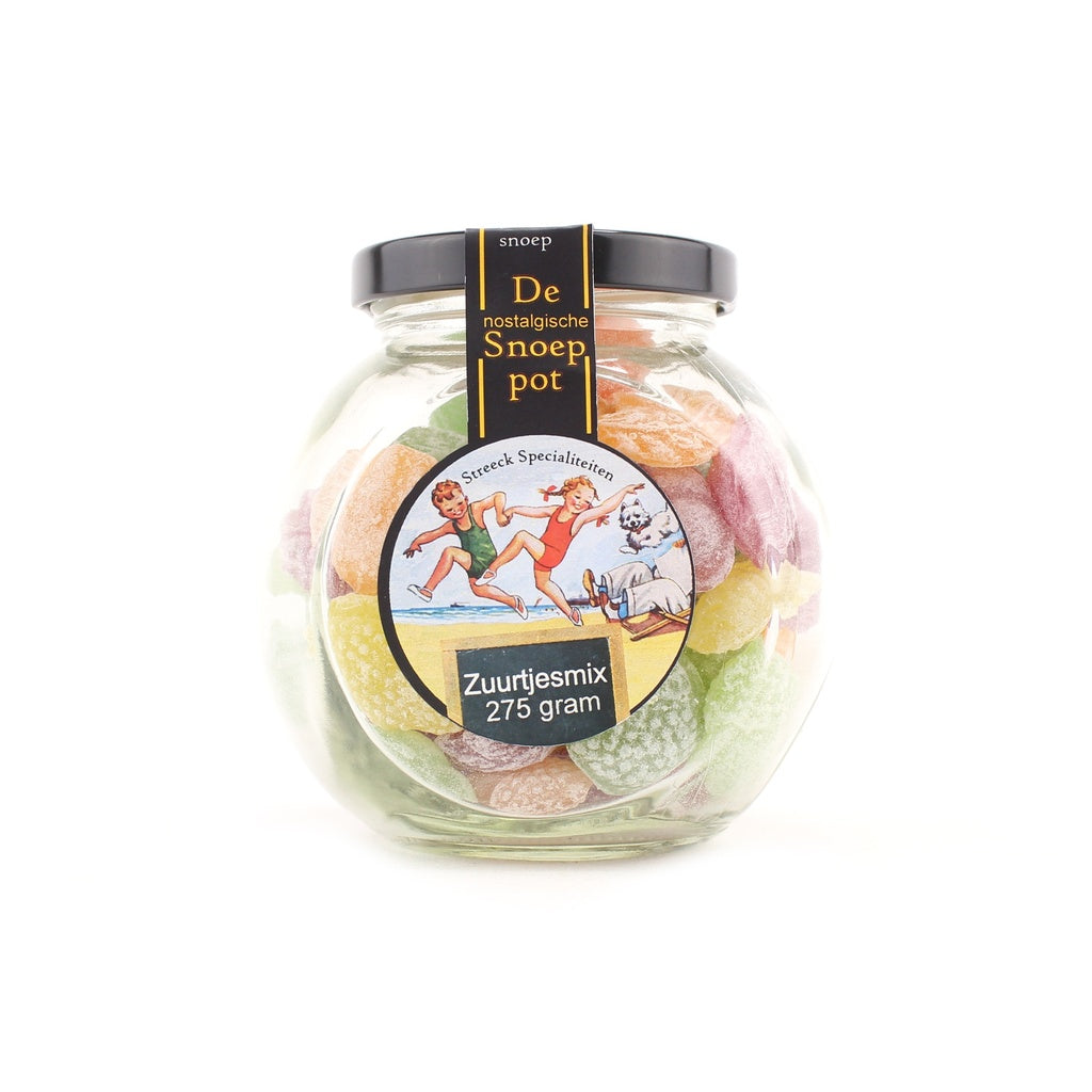 Zuurtjesmix in pot (275 gram)