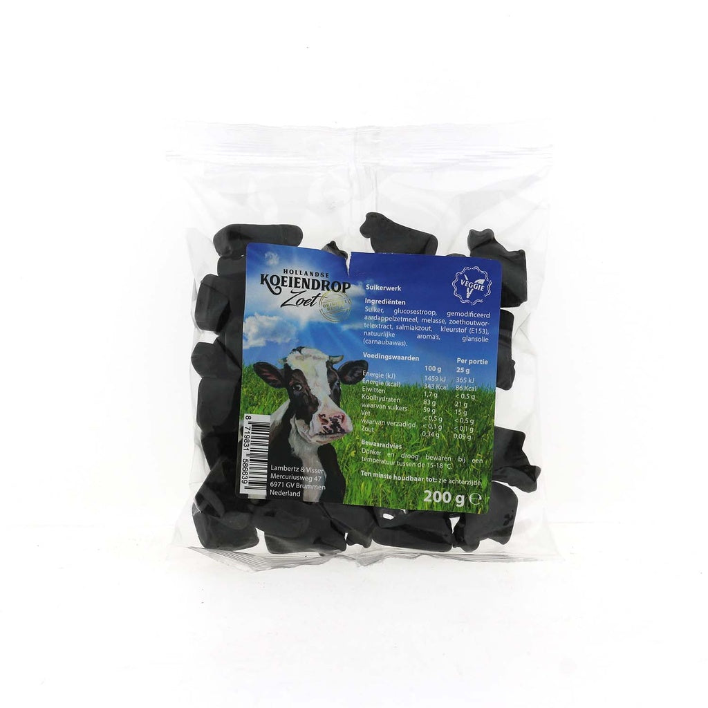 Koeiendrop zoet (200 gram)